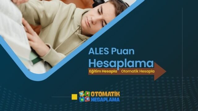 ALES Puan Hesaplama ALES Puan Hesaplama