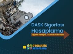 DASK Sigortası Hesaplama DASK Sigortası Hesaplama