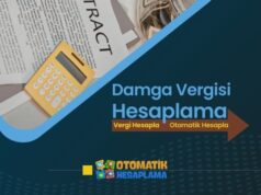 Damga Vergisi Hesaplama Damga Vergisi Hesaplama