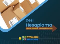 Desi Hesaplama Desi Hesaplama