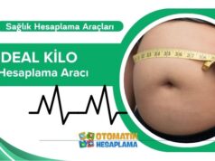 İdeal Kilo Hesaplama İdeal Kilo Hesaplama Aracı