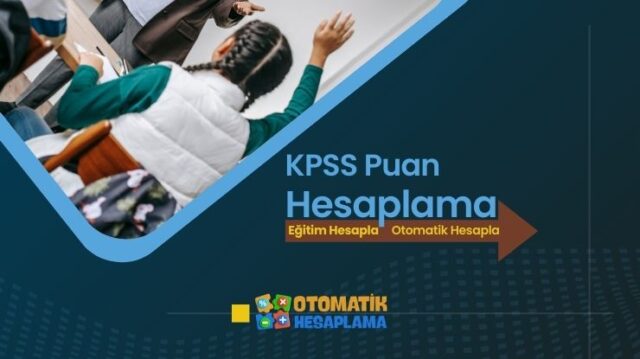 KPSS Puan Hesaplama