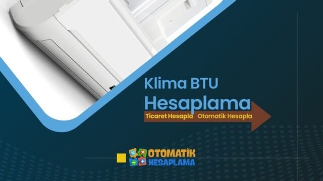 Klima BTU Hesaplama