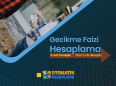 Kredi Gecikme Faizi Hesaplama Kredi Gecikme Faizi Hesaplama