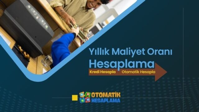 Kredi Yıllık Maliyet Oranı Hesaplama Kredi Yıllık Maliyet Oranı Hesaplama