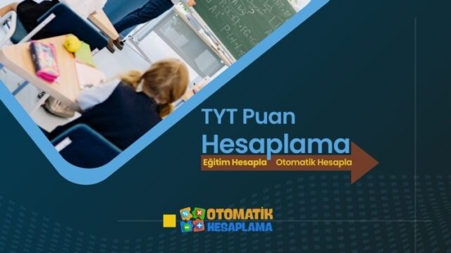 TYT Puan Hesaplama
