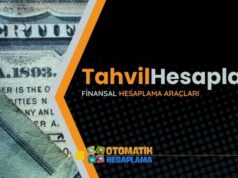 Tahvil Hesaplama Tahvil Hesaplama Aracı